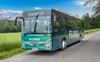 Första internationella biogasbussen