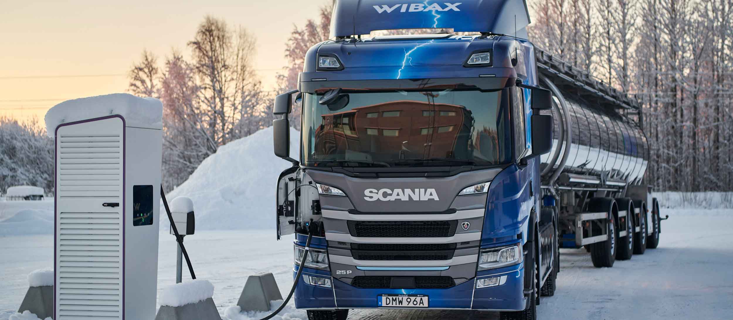 64-tons ellastbil från Scania