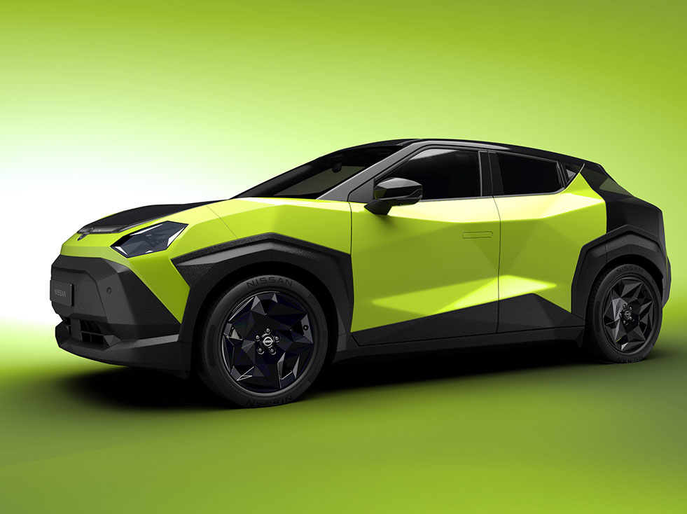 Nya Nissan Juke visad som designikon